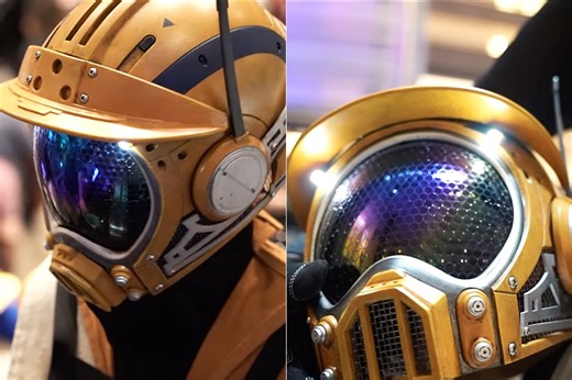 Clever Workaround Turns Cheap Full-Face Sunglasses Into a Convincing Satisfactory Helmet Visor