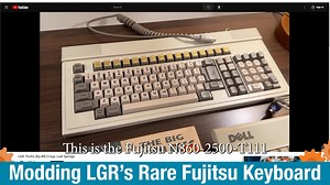 28 reactions | Can you make a vintage Fujitsu mechanical keyboard work with IBM PC-compatible machines? On #element14presents, Andy takes on this challenge from fellow YouTuber LGR! https://bit.ly/3XZpK2f | element14 Community | Facebook