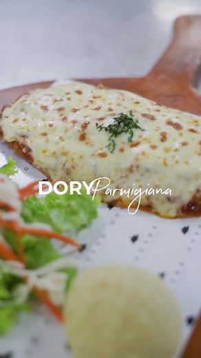Delicious Dory Parmigiana at Gosha Kitchen & Patisserie in Bali