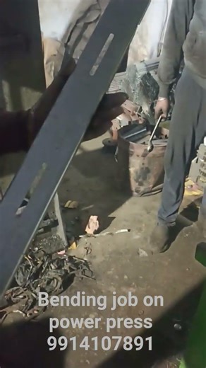 Bending Die working on Power press Machine (N.I.E.C)