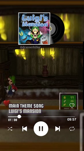 Main theme - Luigi's Mansion #luigismansion #maintheme #videogamemusic #soundtrack #gamemusic #ost #gamingmusic