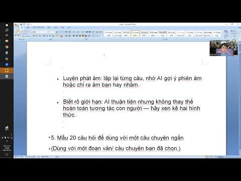 Sử dụng AI Stream (Google AI Studio, ChatGPT Stream) để cải thiện kỹ năng nghe — nói tiếng Việt