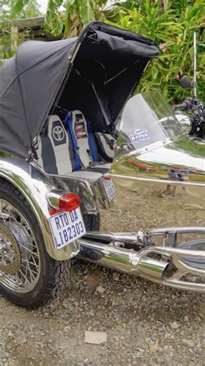 modern side car made by Ai #sidecar #sidecarmaker