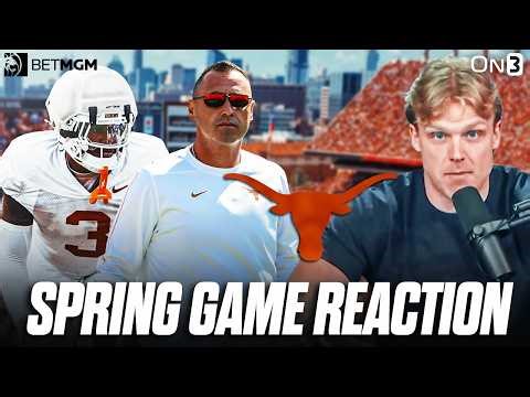 Texas Longhorns Spring Game REACTION