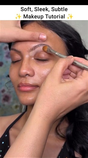 Glam by- poojasonikhairandmakeup | soft glam makeup tutorial step by step #shorts #softglam #makeup