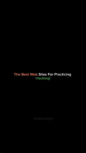 2.5K views · 28 reactions | Which is The Best Website's For Practice Hacking?  #cybersecurity #ethicalhacker #hackerlife #linuxuser #anonymous | Cybersecurity by CyberKid | Facebook