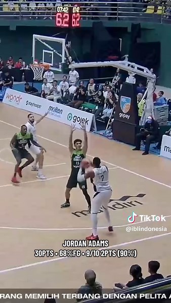 Jordan Adams: Dominating Performance in Indonesian Basketball