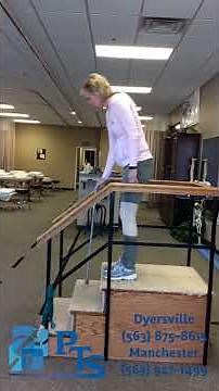 Tip Tuesday: Going Up and Down Stairs using a Cane.