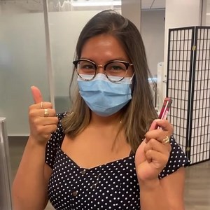 AMH bloodwork? ✔️ The AMH test checks a woman's ability to stimulate eggs that can be fertilized for pregnancy, this is known as the ovarian reserve. Women's ovaries have thousands of eggs during their childbearing years. This number declines naturally as a woman ages, dropping dramatically after 35. ↘️🥚 If a woman's AMH/ reserve is high, she may have a better chance of getting pregnant. If the result is low, it may mean a woman will have trouble getting pregnant, and should not delay very long