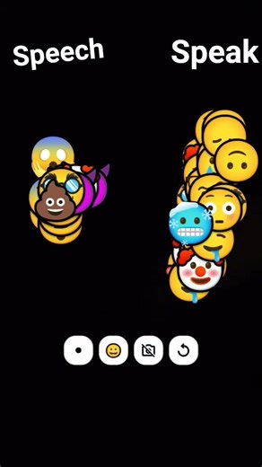 speak and speech drip emoji