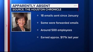 Houston Chronicle report shows 2-time elected official may not have shown up to work for years