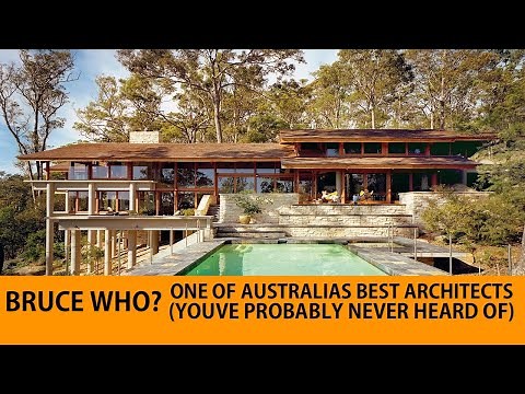 Top Australian Architect You've Never Heard Of - Bruce