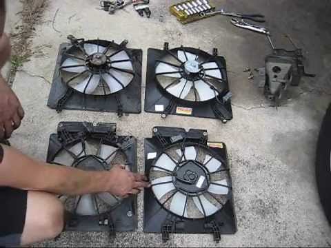 2003 Honda Element Cooling and Condenser fan motor replacement