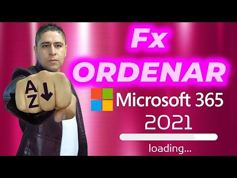 4.- Funcion ORDENAR una MATRIZ con un solo CALCULO - 5 Funciones que YA DEBERÍAS SABER en 2021