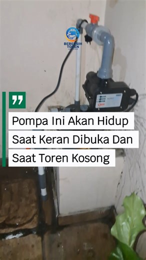 Fauzi Syam on Instagram: "Pompa Ini Akan Hidup Saat Keran Dibuka Dan Saat Toren Kosong"