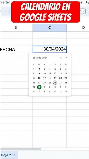 Insert Calendar into Google Sheets #googleworkspacetutorial