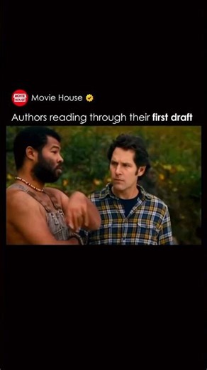 Authors reading through their first draft