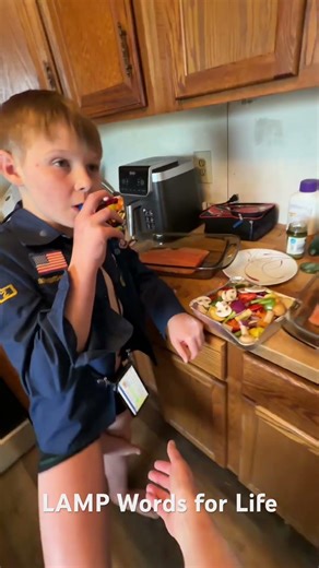 LAMP Words for Life | Make Salmon and vegetables #aac