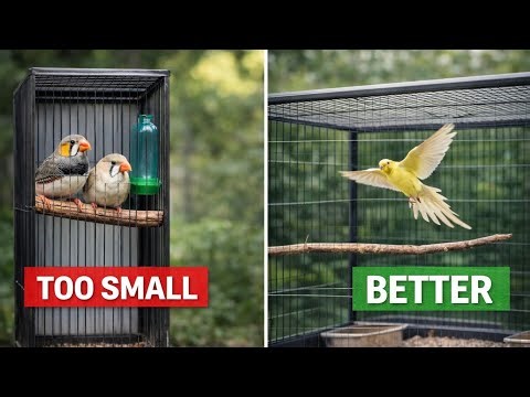 The Best Bird Cage - 3 Normal Mistakes!!