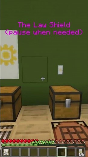 [LAW SHIELD] Banner Pattern #minecraft