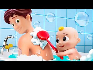 Bath Song | Let's Take a Shower! - Baby Children Songs - Nursery Rhymes & Kids Songs