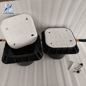 [Hot Item] PVC Earth Inspection Pit for Lightning&Earthing System 300*300*210mm/280*280*185mm