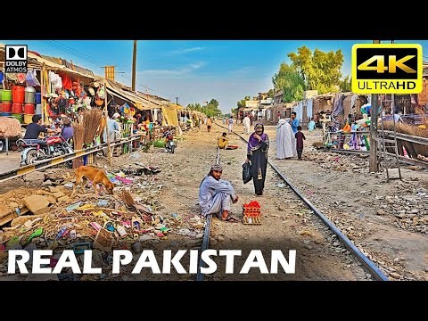 4K HDR Walking Tour of UNSEEN Pakistan Border Market Near Afghanistan 🇵🇰