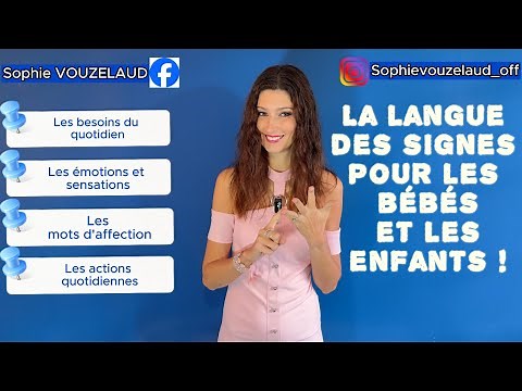 Apprenez La Langue des Signes en 5 minutes par jour avec Sophie VOUZELAUD ! LSF