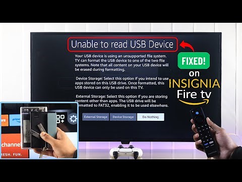 Fix- Insignia Fire TV Not Recognizing USB Flash Drive! [Not Showing]