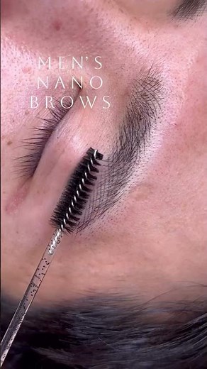 Stunning Permanent Eyebrow Makeup Transformation ✨ | Natural Ombre Brows by Master @YukiBrows