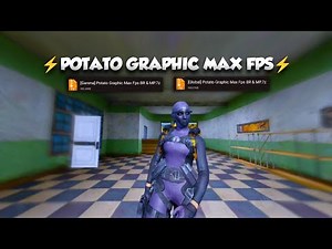 ⚡Potato Graphic Max Fps Config in COD Mobile | Fast Rendering and Smooth Gameplay