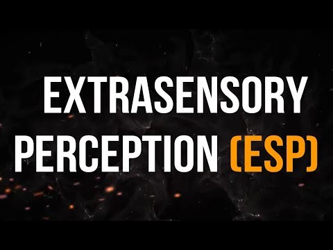 Extrasensory perception (ESP) suggests humans may sense information beyond the five known senses.