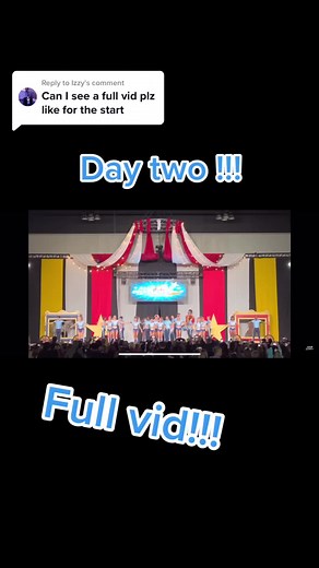 Day Two Full Vid of TGLC Cheerleading Stunts