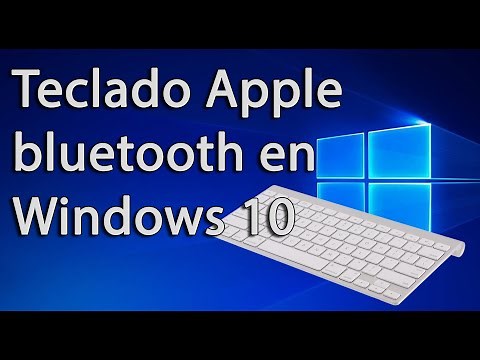 Como configurar TECLADO APPLE EN WINDOWS 10 (a1314)