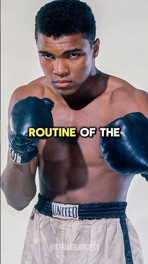 Muhammad Ali’s Training Routine 😱