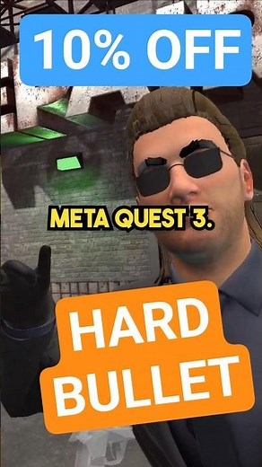 how to get 10% OFF Hard Bullet for the Meta Quest 3 #metaquest3s #hardbullet