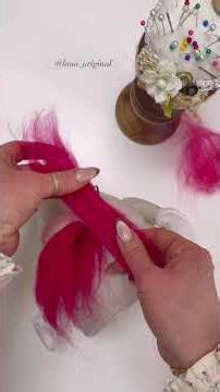 Beard of gnome tutorial pattern #diygnome #handmade #diy #pattern #tutorial #scandinaviangnome#craft