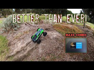 The X-maxx is back! Hobbywing Max6 combo install and test.