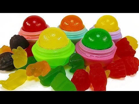 DIY: How to Make an Edible EOS! EDIBLE GUMMY BEAR EOS CANDY LOLLY POP TREATS! Covid19