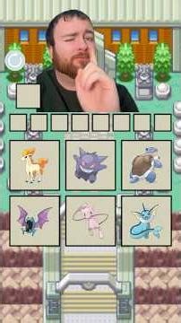 Pokemon One Type Challenge #pokemon #nintendo #gaming #shorts #twitch #streamer #challenge