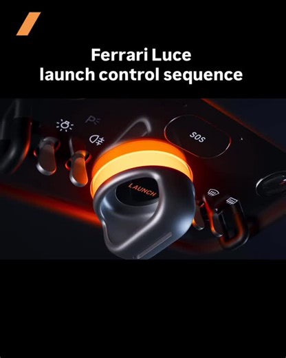 The Drive on Instagram: "It all starts with a physical pull on the overhead control panel. Are you a fan? Vote below 👇 #Ferrari #Luce"