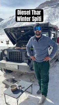 -26°C Cold Start Challenge in Spiti! Impossible Morning 😳