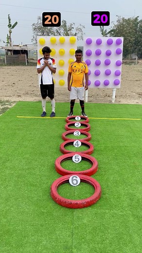 Who can pop the most balloons by jumping high? | Local Game Challenge