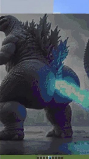 Godzilla in Minecraft 🦖🔥🌆