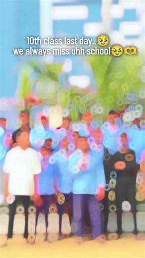 Emotional Farewell on the Last Day of 10th Class