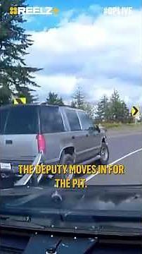 Crazy Chase Ends When Chevy Tahoe Is Forced Into Reverse