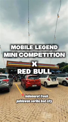 INDOMARET on Instagram: "Hai Sobat Indomaret! Yuk liat keseruan Mobile Legend Mini Competition di Indomaret Fresh Pahlawan Seribu, BSD 🎮 Selamat untuk tim yang berhasil meraih Juara 1 dan MVP Player 🎉 Sampai ketemu di Mobile Legend Mini Competition berikutnya! 👋 #Indomaret #RedBull #MLBB #MobileLegendsBangBang"