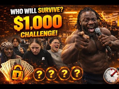 NDO CHAMP CHALLENGE 7 WOMEN $1,000 to do 500 body squats under 10 mins