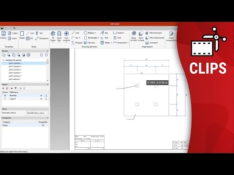 StruBIM Steel: Generating, editing and printing sheets