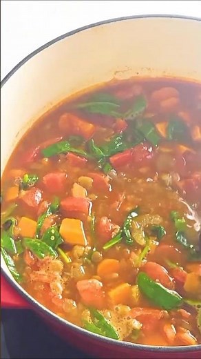 Vegan Smoky Harvest Quinoa Soup 🍂🥣